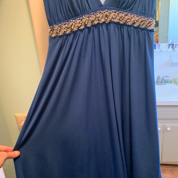 Xoxo Blue homecoming Dress - Picture 6 of 8